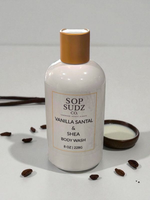 Vanilla Santal &amp; Shea Body Wash