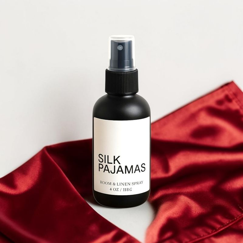 Silk Pajamas Room &amp; Linen Spray