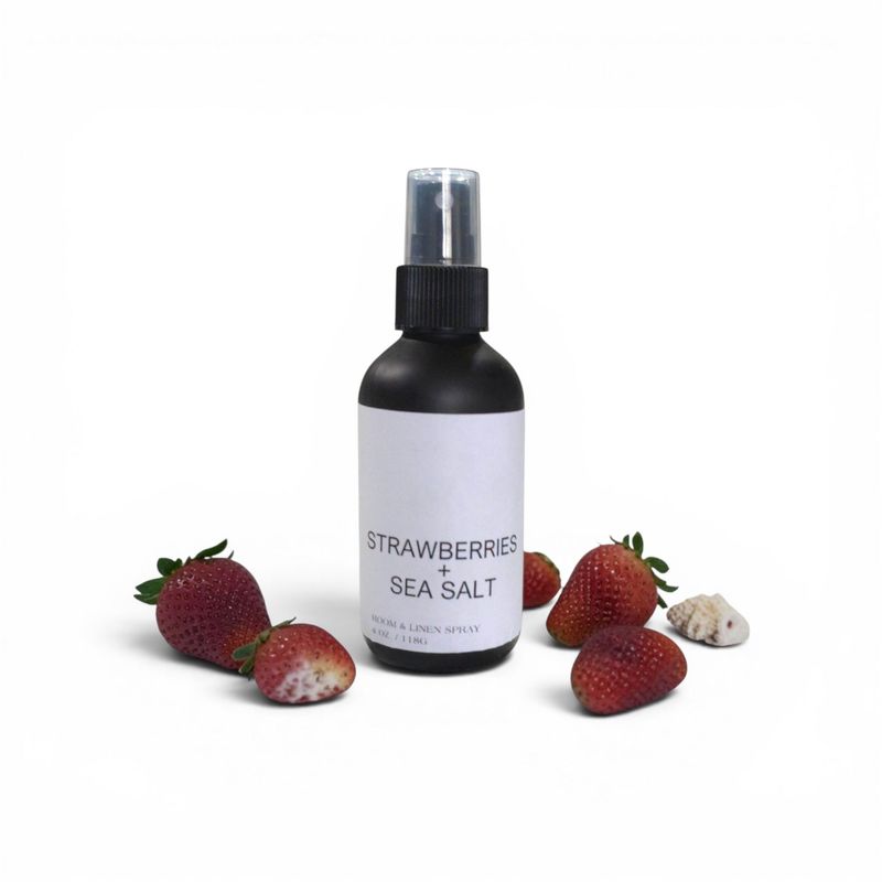 Strawberries + Sea Salt Room &amp; Linen Spray
