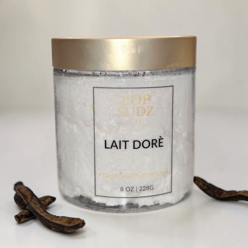 Lait Doré Foaming Body Polish