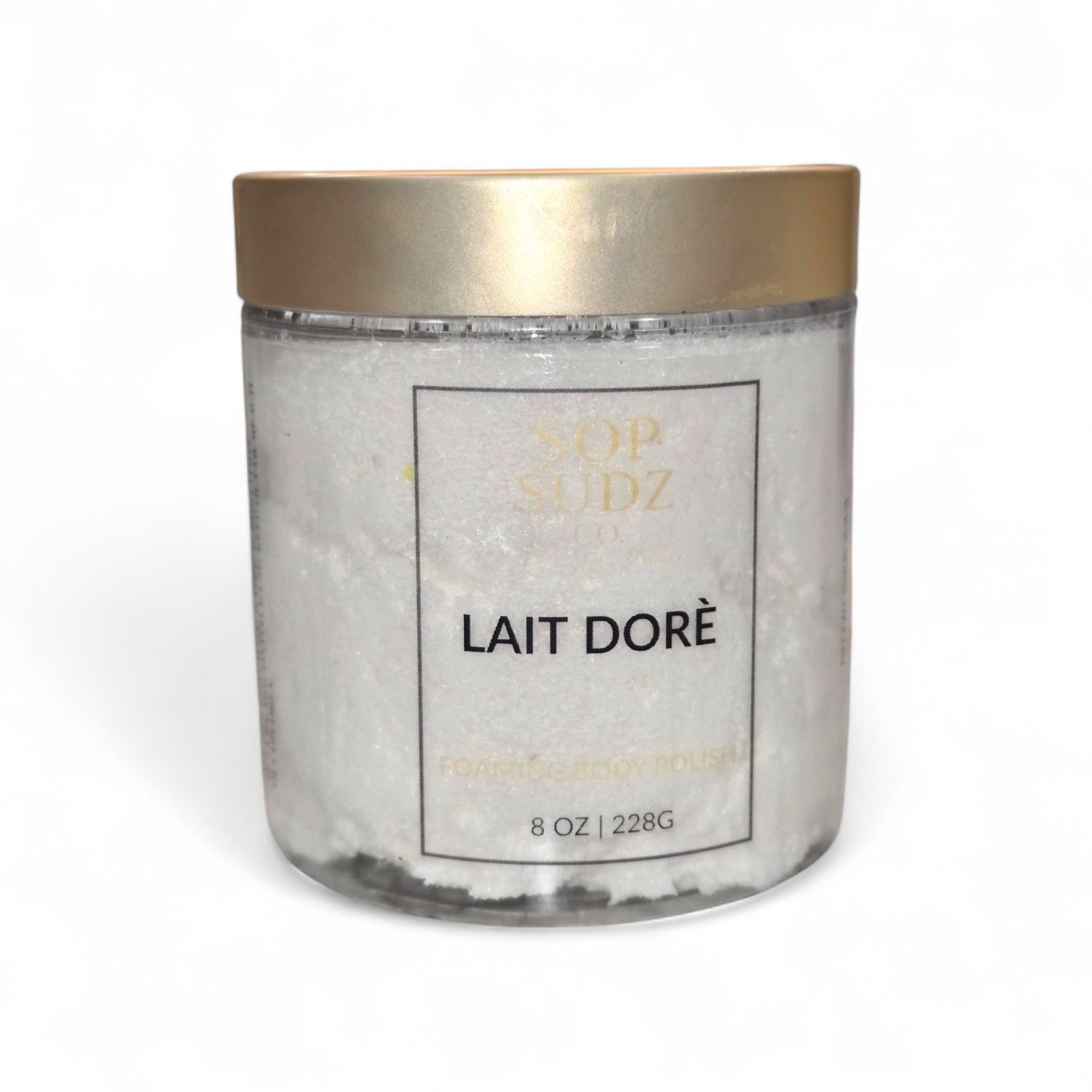 Lait Doré Foaming Body Polish