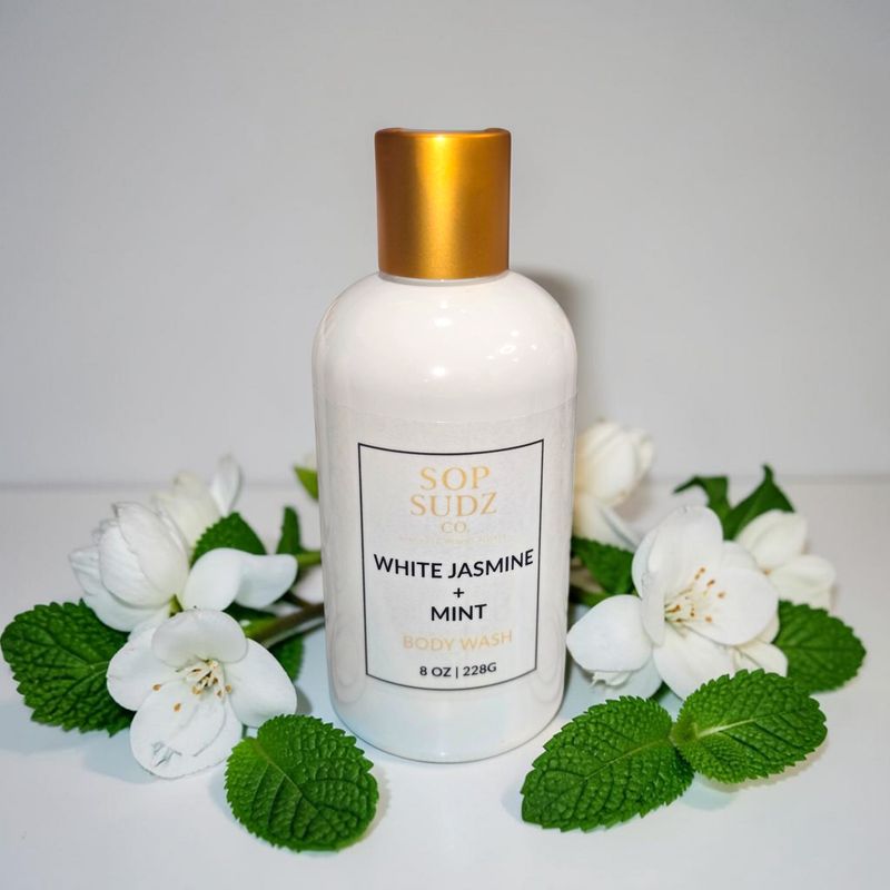 White Jasmine+Mint Body Wash