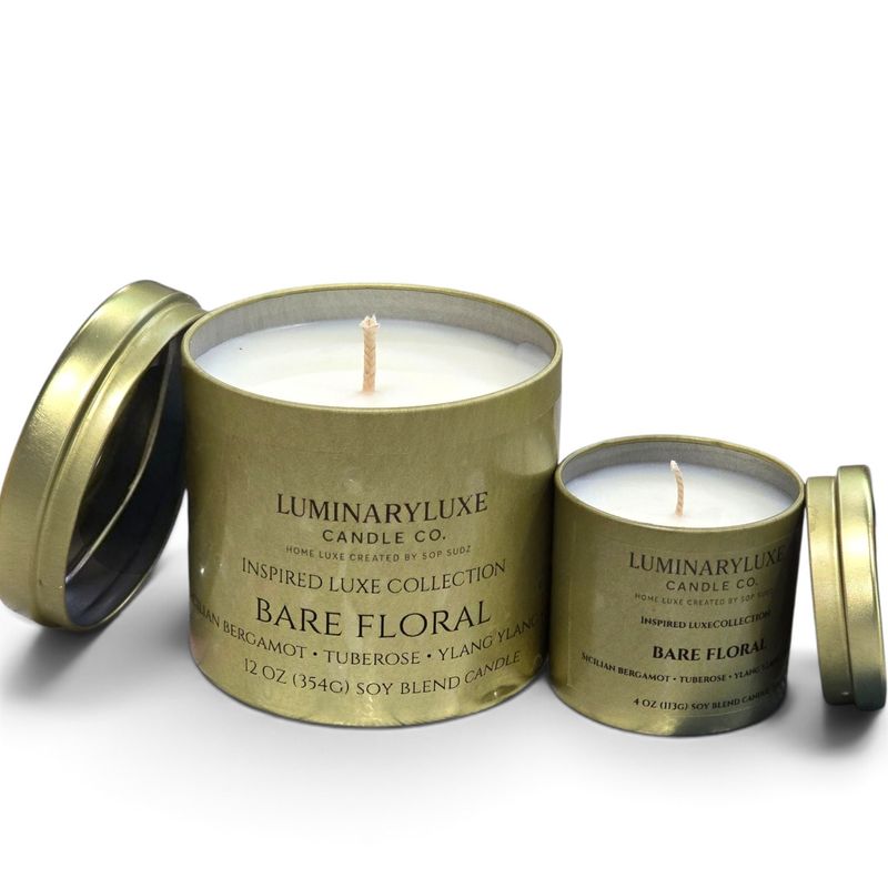 Bare Floral | Luxury Soy Blend Candle