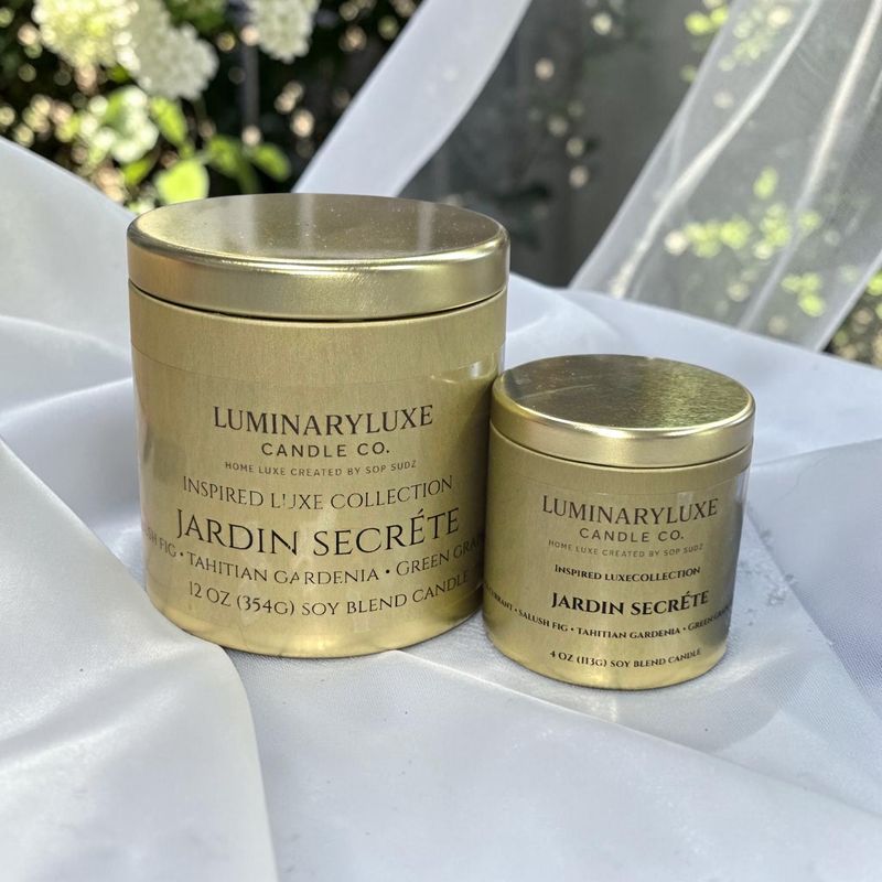 Jardin Secrète | Luxury Soy Blend Candle