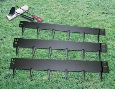 EverEdge  Classic - Galvanised & Powder Coated Steel Garden Edging