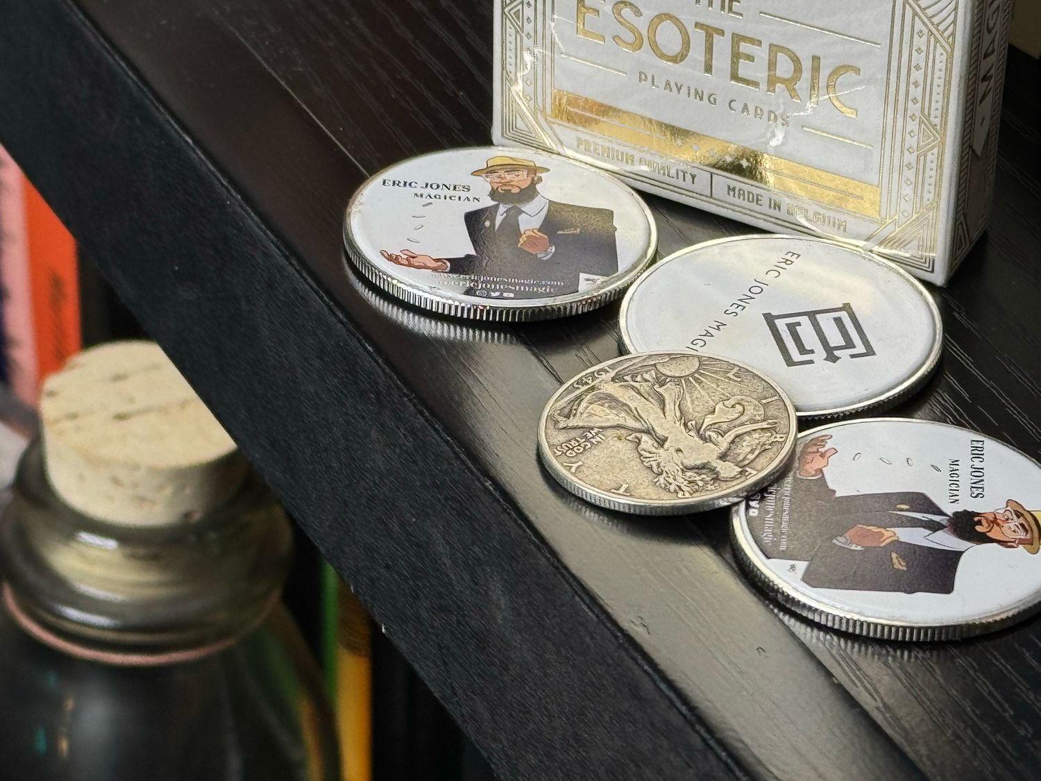4 Challenge coin set