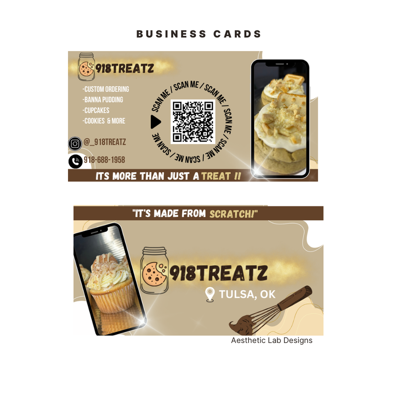 Business Card Design + Print