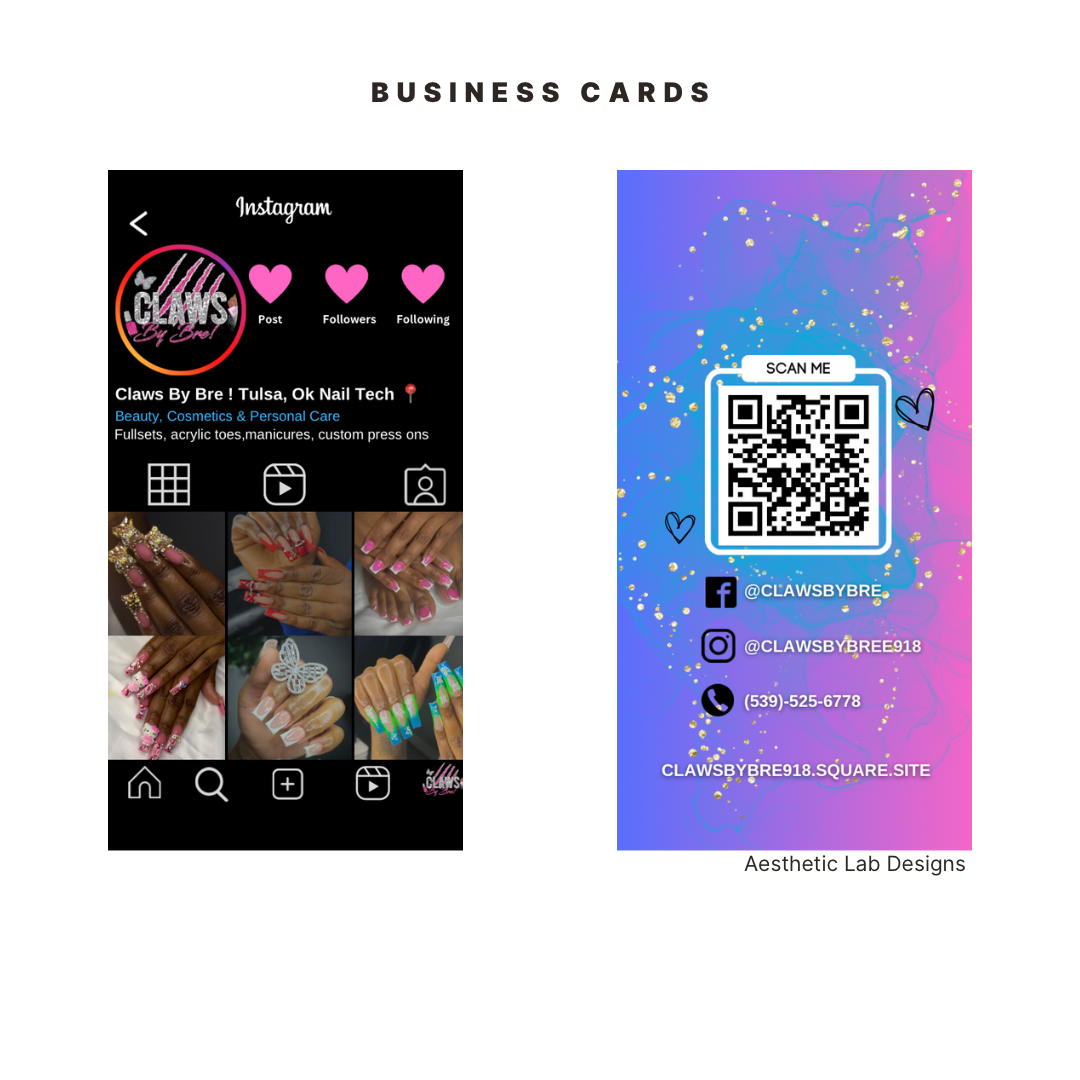 Business Card Design + Print