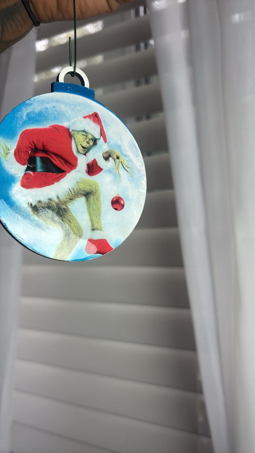 Grinch Holiday Ornament