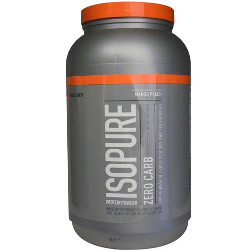 Nature&#39;s Best Perfect ISOPURE Powder Mango Peach 3-lb