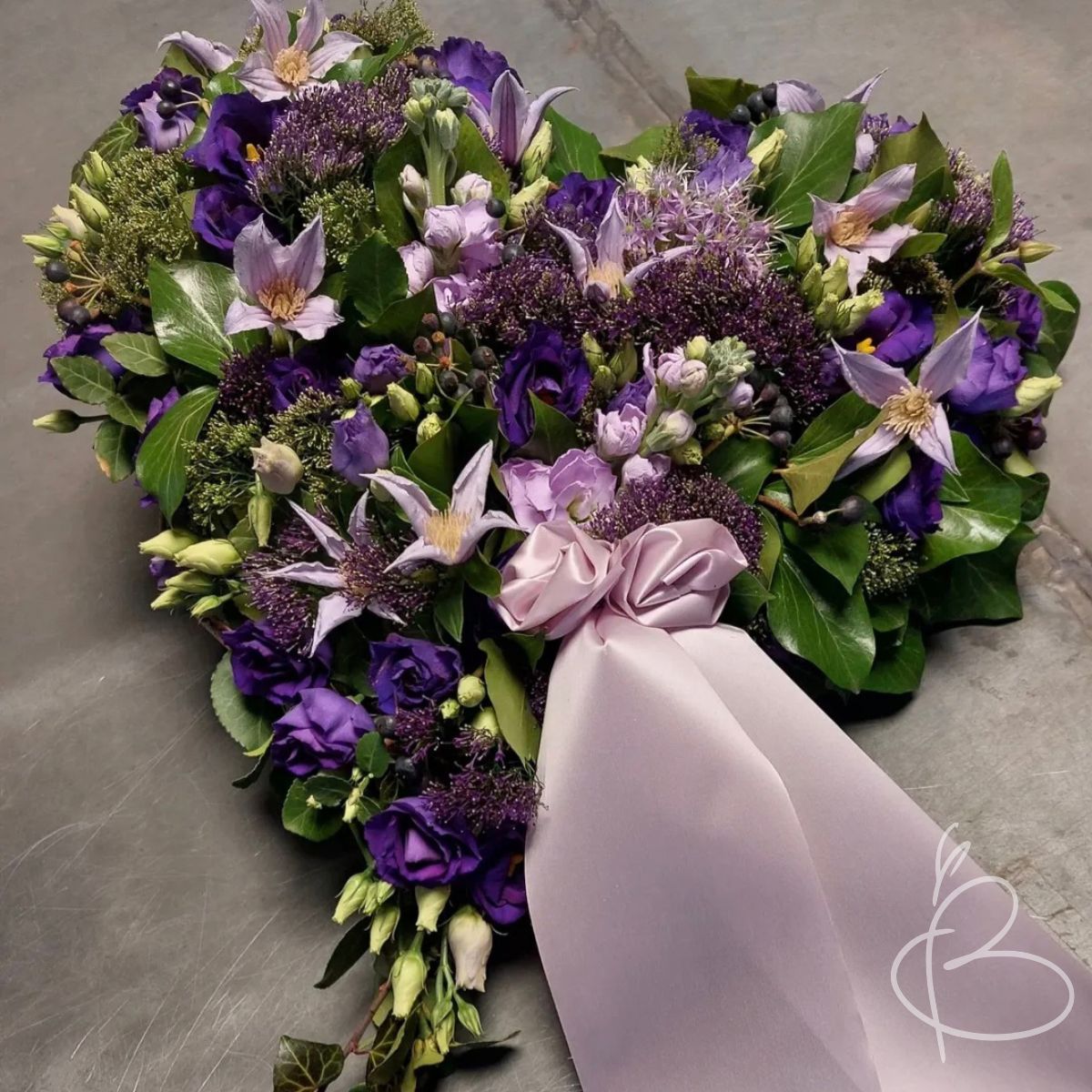 Gestecktes Herz geschlossen