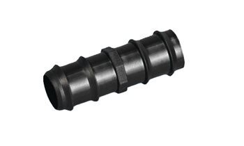 PLS 28.5mm Straight Connector Black