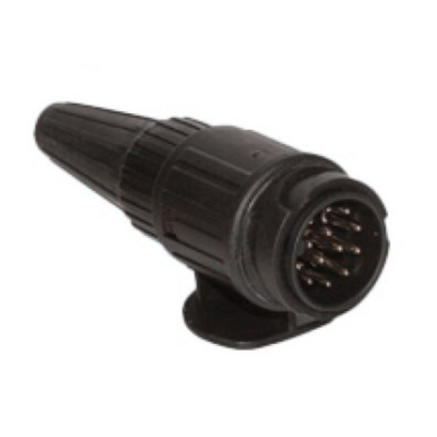 Caravan Towing Plug Socket 13 Pin Black BCA Type Plug Connector Towbar Socket