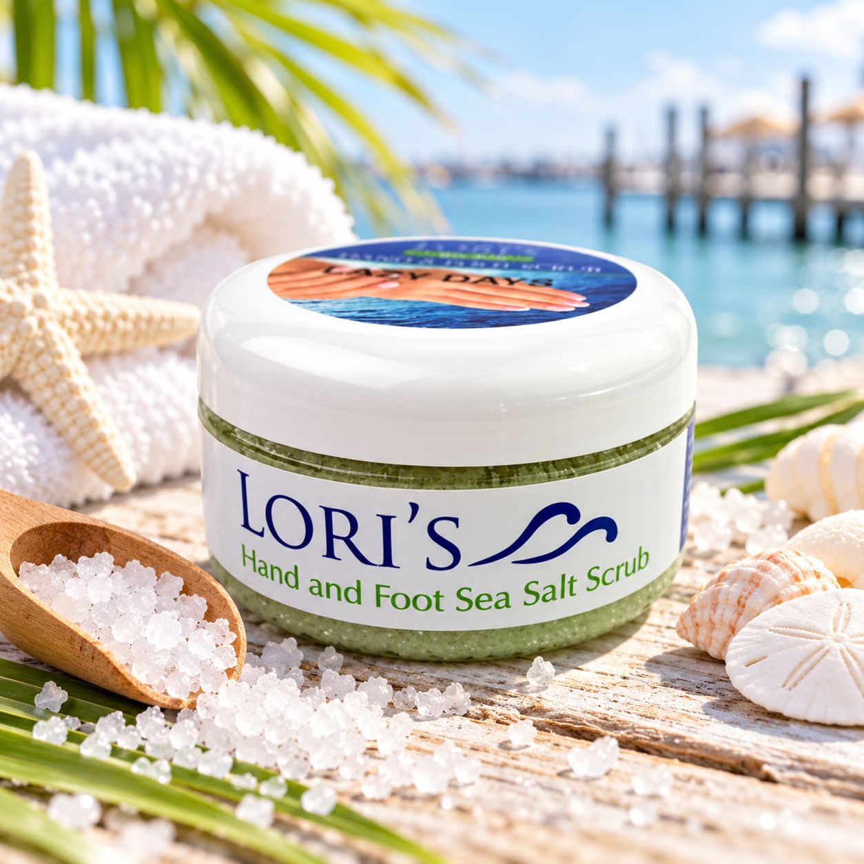 Mediterranean Sea Salt Hand & Foot Scrub Mediterranean Sea Salt Hand & Foot Scrub
