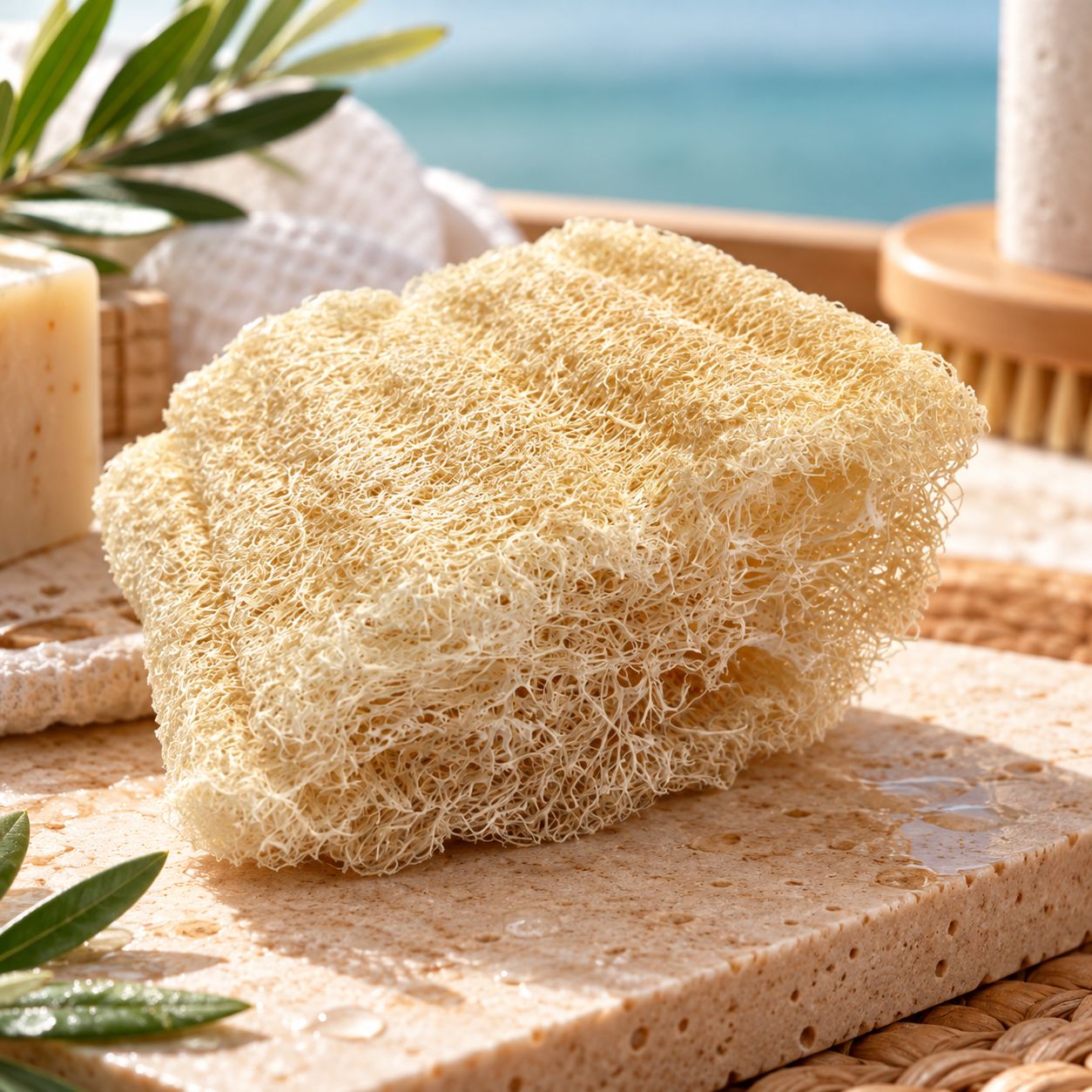 Egyptian Loofa Piece Egyptian Loofa Piece
