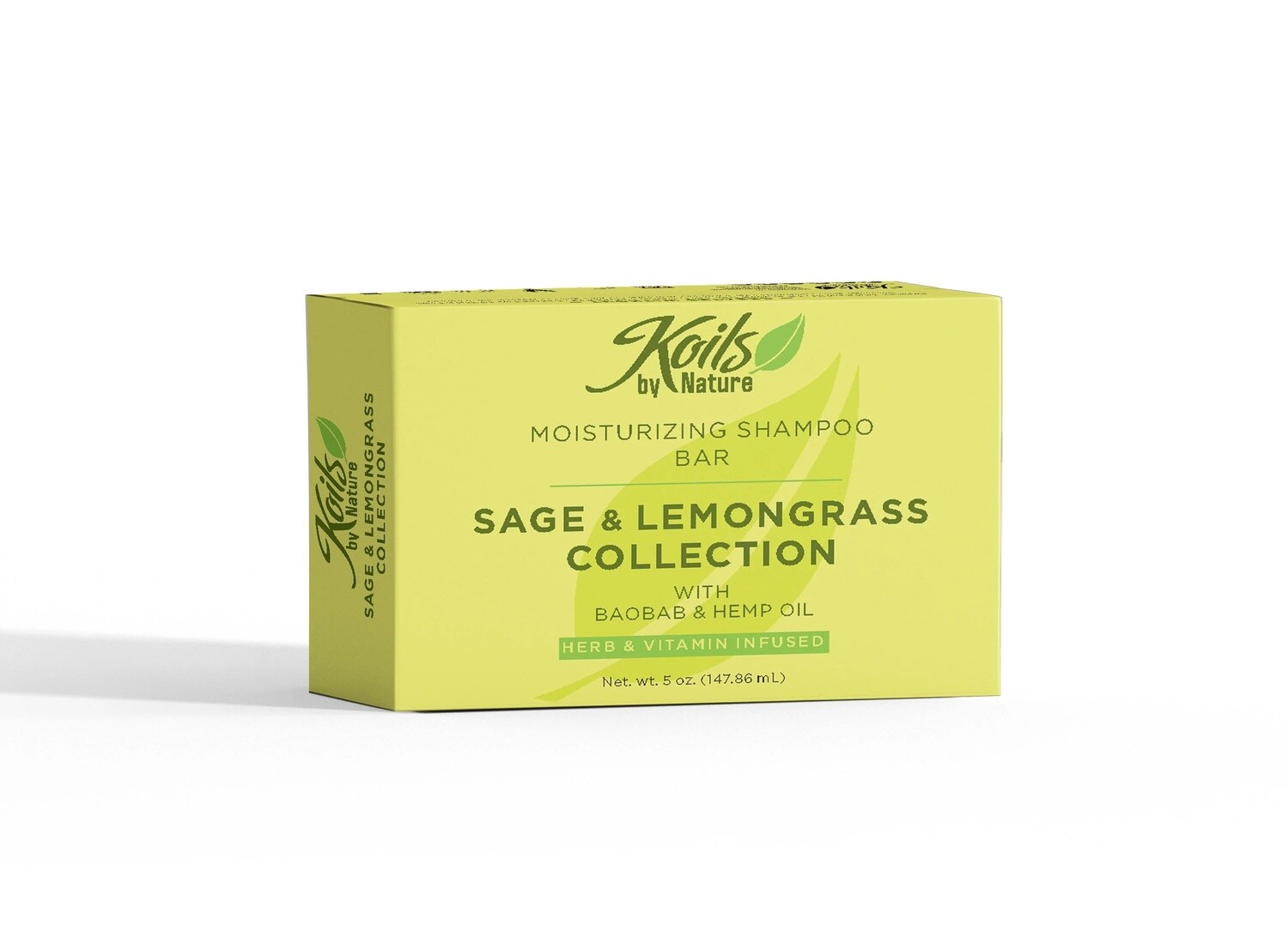 Koils By Nature Sage & Lemongrass Moisturizing Shampoo Bar