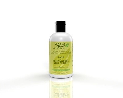 Koils By Nature Sage And Lemongrass Ultra Hydrating Leave In Conditioner