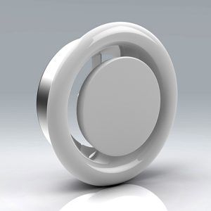 100mm Metal Exhaust Air Valve