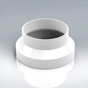 100mm - 125mm Verplas  Round Reducer