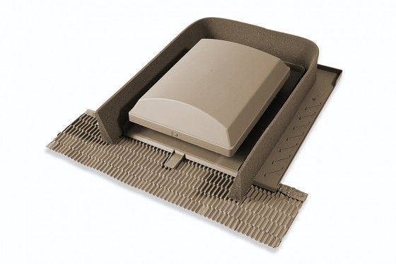 Glidevale G5 Universal Tile Vent - Brown (Free area of 20,000mm²)