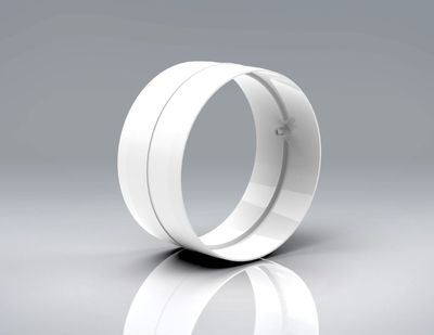 100mm  Verplas Round Pipe Connector