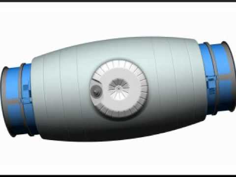 S&P TD 250-100 Silent Intermittent Inline Fan