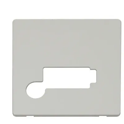 Click Definity 13A Lockable Fused Unit with Flex Outlet Cover Plate