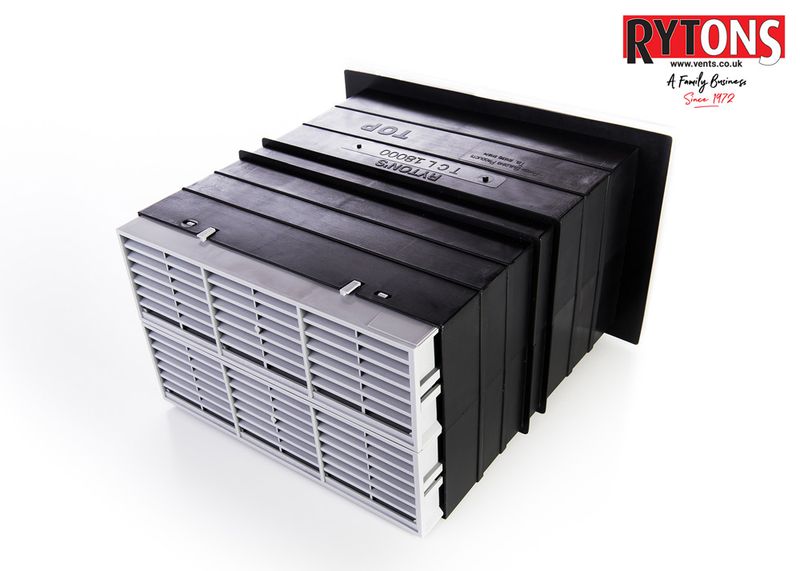 Rytons TALH&M  9x6 Acoustic Airliner Set with Hit & Miss Ventilator. The equivalent area of this vent is 10,500mm²