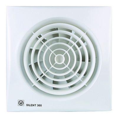S&P Silent 300 CZ (Basic  On/Off) Intermittent Extractor Fan with a 7 Year Warranty