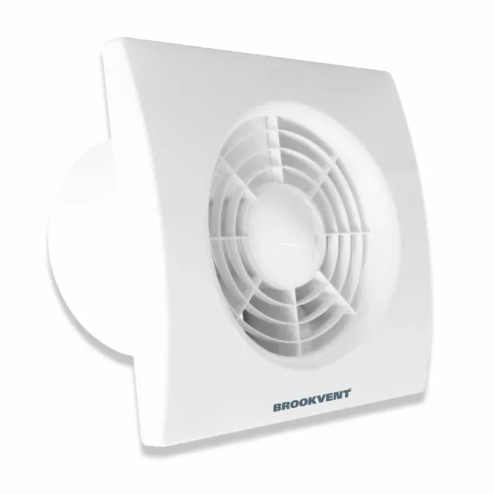 Brookvent Airstream Xe 100T  Intermittent Extractor fan with Timer and 5 year warranty
