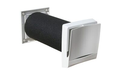 Fresh TL80F dBS Wall Vent Acoustic & Anti Draught wall vent (125mm & 100mm or 105mm Diameter options available) Fresh TL80F dBS Wall Vent Acoustic & Anti Draught wall vent (125mm & 100mm or 105mm Diameter options available)