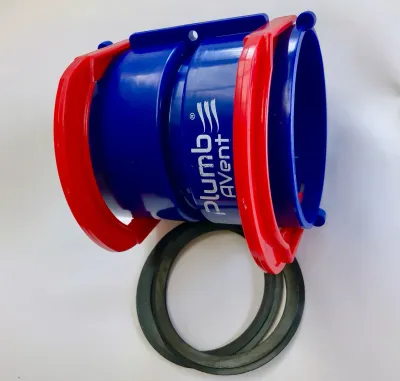 90mm Semi-Rigid Duct Connector