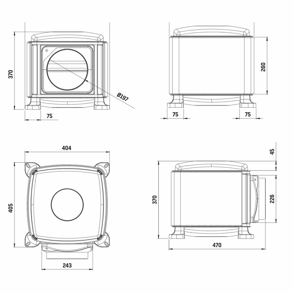 Envirovent PIV Loft Mounted Unit with remote control