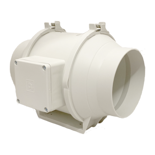 S&P TD 350-125 T Inline Fan with Timer S&P TD 350-125 T Inline Fan with Timer