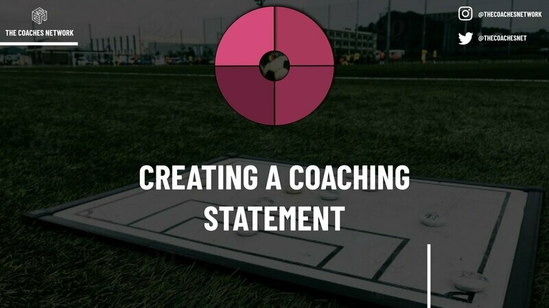 CREATING A COACHING STATEMENT - Sunday 4th April 2021, 9am GMT
