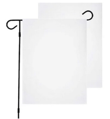 12x18    Double Sided Black Out Sublimation Garden Flag.  {Flag Only}