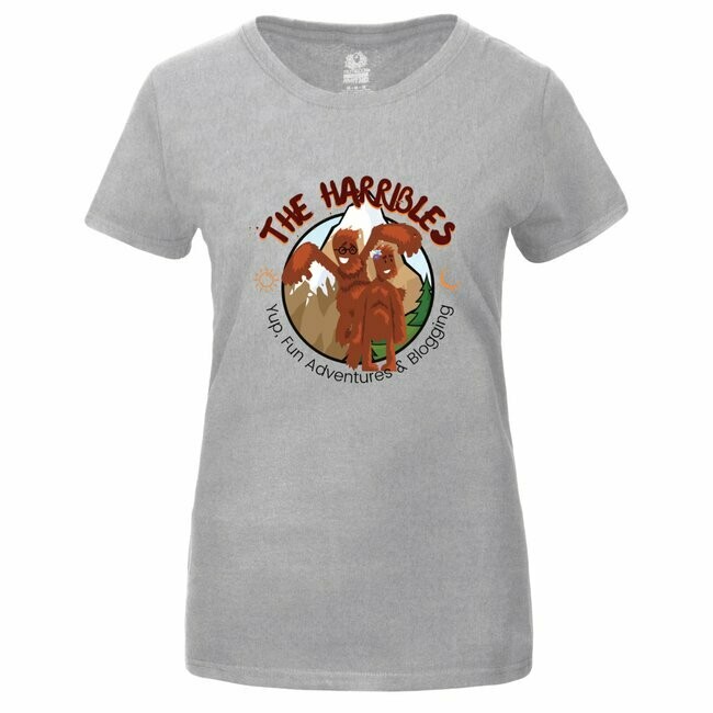 The Harribles Grey Women's T-Shirt The Harribles Grey Women's T-Shirt