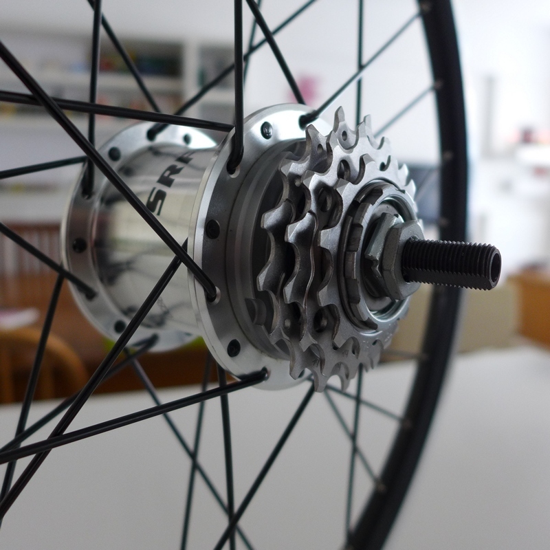 Brompton Internal Gear Hub SRF5 X 2 cogs 10 speed upgrade kit Sturmey