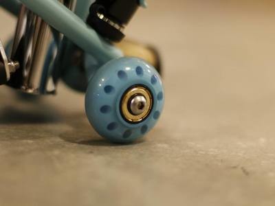 Brompton CarryMe ORI PU Colourful Easy Wheels with BEARING (Multi-S)