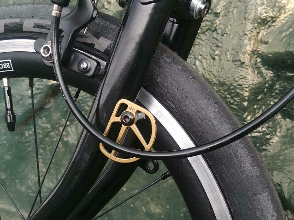 Titanium Cable Fender Disc for Brompton H H