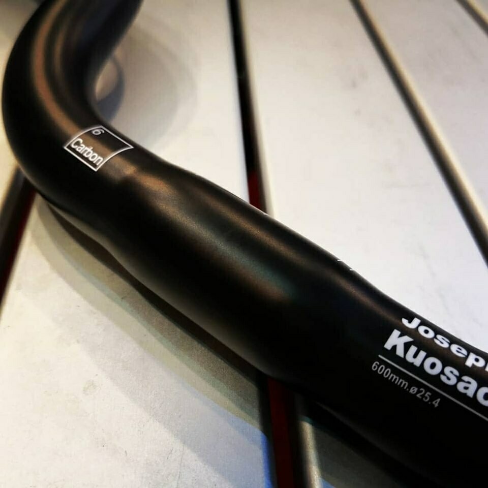 Brompton Mid Riser Flat S Ergonomic Carbon Fiber handlebar Joseph Kuosac