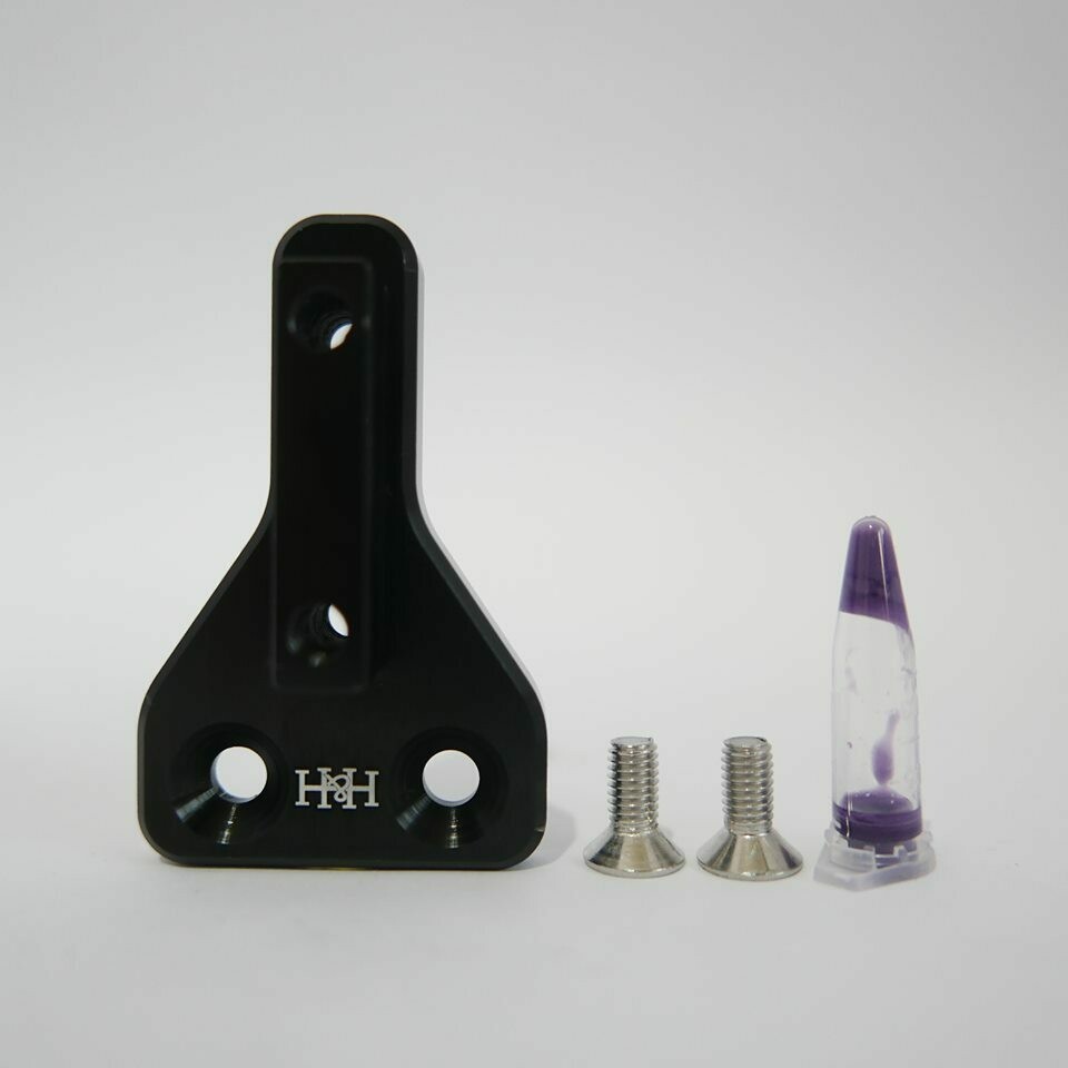 Precise CNC machined for Brompton Bag Front Carrier Block Adapter for CarryMe H H