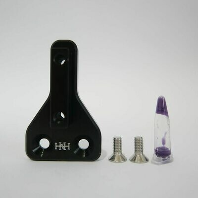 Precise CNC machined for Brompton Bag Front Carrier Block Adapter for CarryMe (H&amp;H)