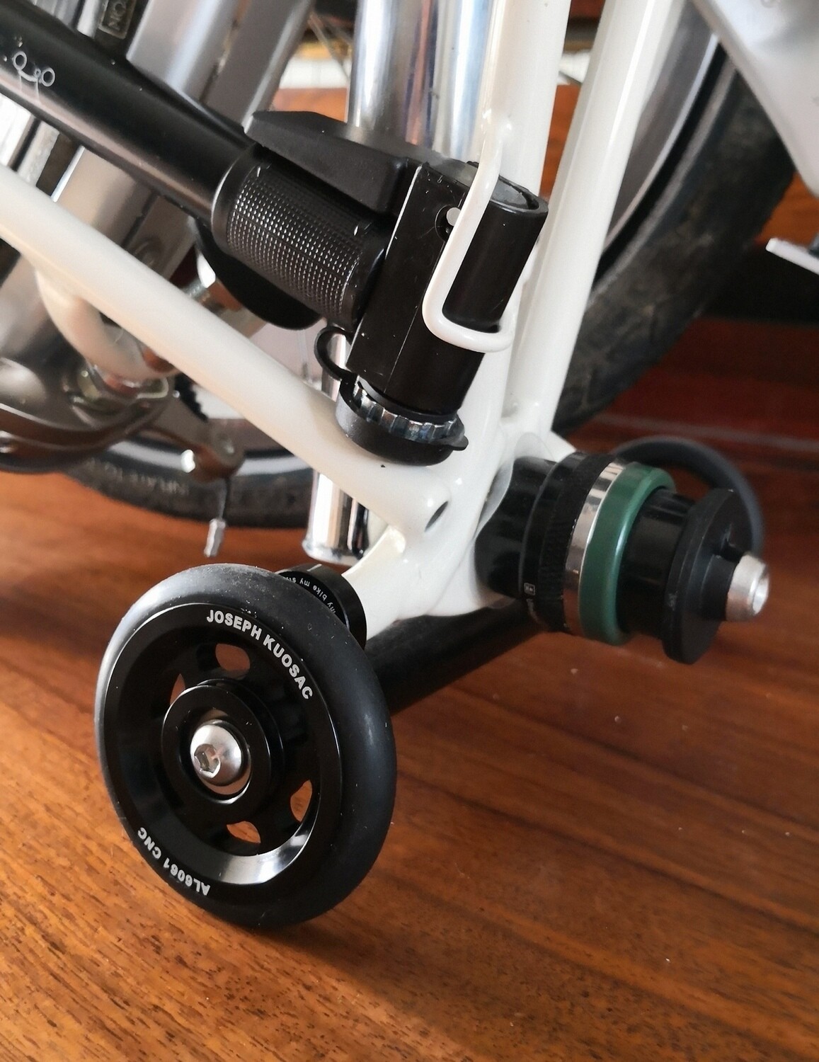 Brompton Birdy Aluminum CNC Machined Bearing Ezwheels One Pair Joseph Kuosac