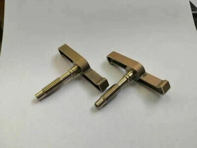 Titanium Hinge Lever Clamp Pair Set for Brompton T Line (H&amp;H) 