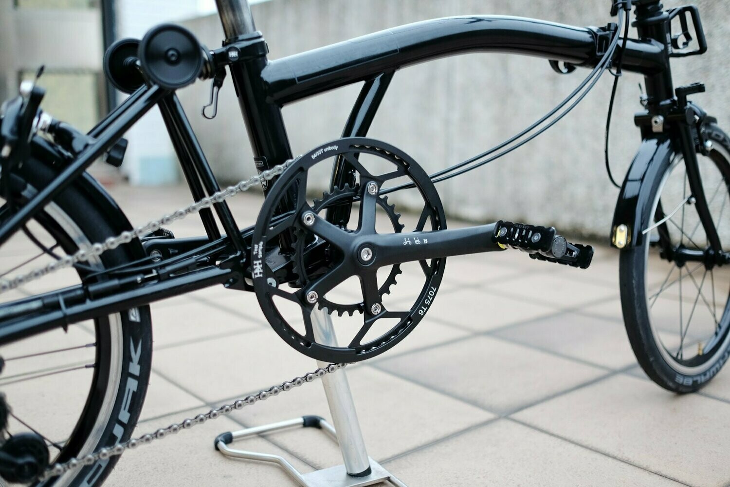 Duo Dual Chainring for Brompton (H&H) 54(50)/33T BCD130 Unibody