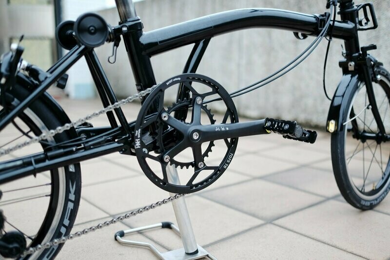Duo Dual Chainring for Brompton (H&amp;H) 54(50)/33T BCD130