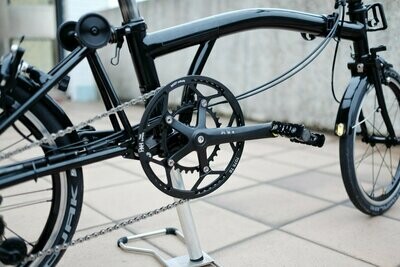 Duo Dual Chainring for Brompton (H&amp;H) 54(50)/33T BCD130