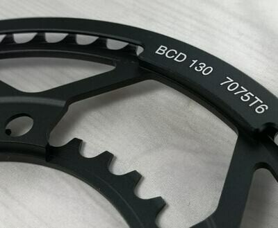 H&h HH Unibody 54/33T ブロンプトン Brompton H&H 54/33T Chain-Guard Intergrated Chainring for Brompton Folding
