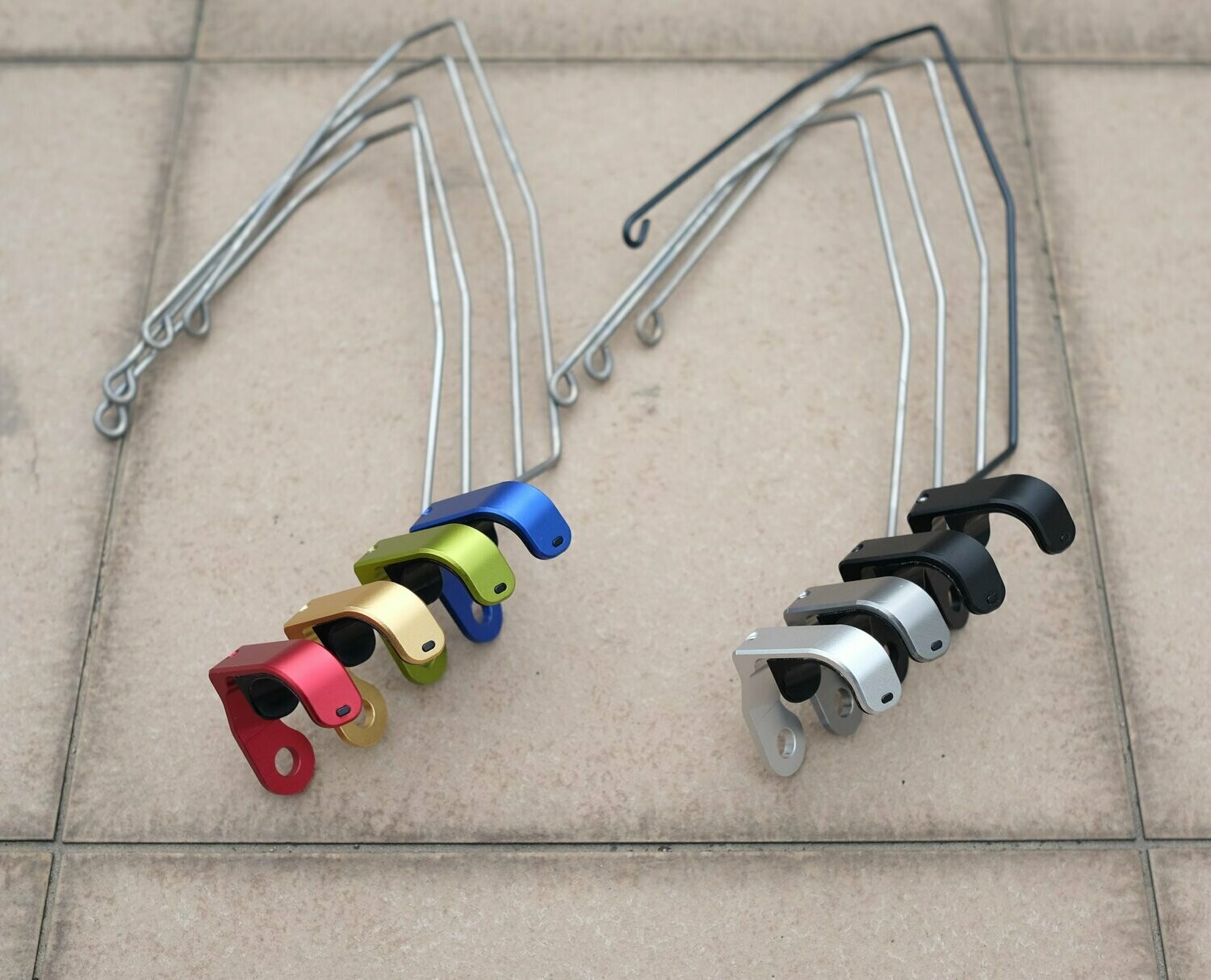 H&H L Type CNC FRONT HOOK Ver.2 ブロンプトン用 H&H CNC Front Axle Hook V2 for Brompton Bicycle A/C/E/P Line